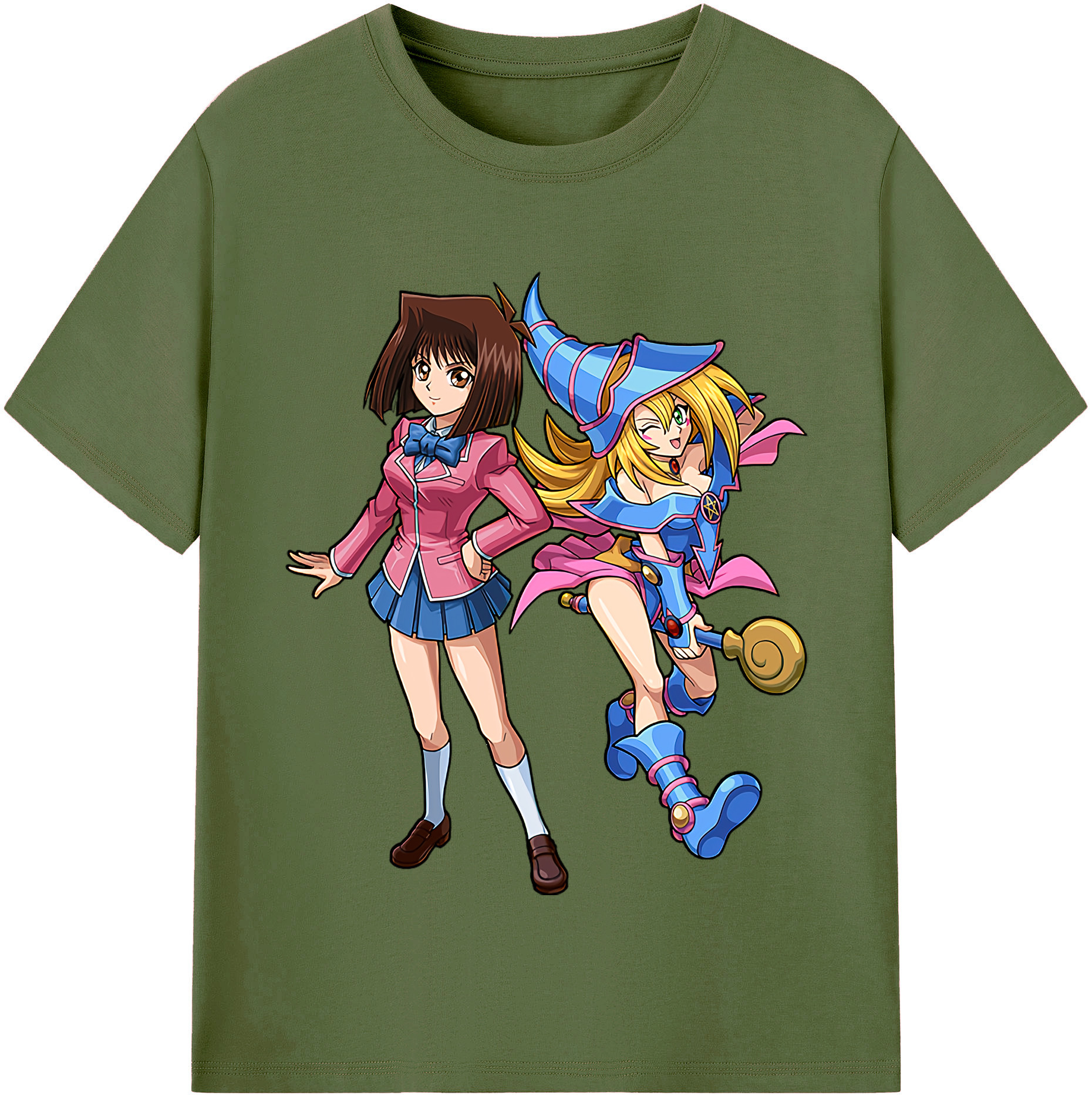 （画像用） 遊☆戯☆王 Yu-Gi-Oh! 綿100％半袖Tシャツ（フロントプリント）